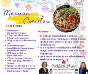 Tasty Thursday Mexican Coleslaw