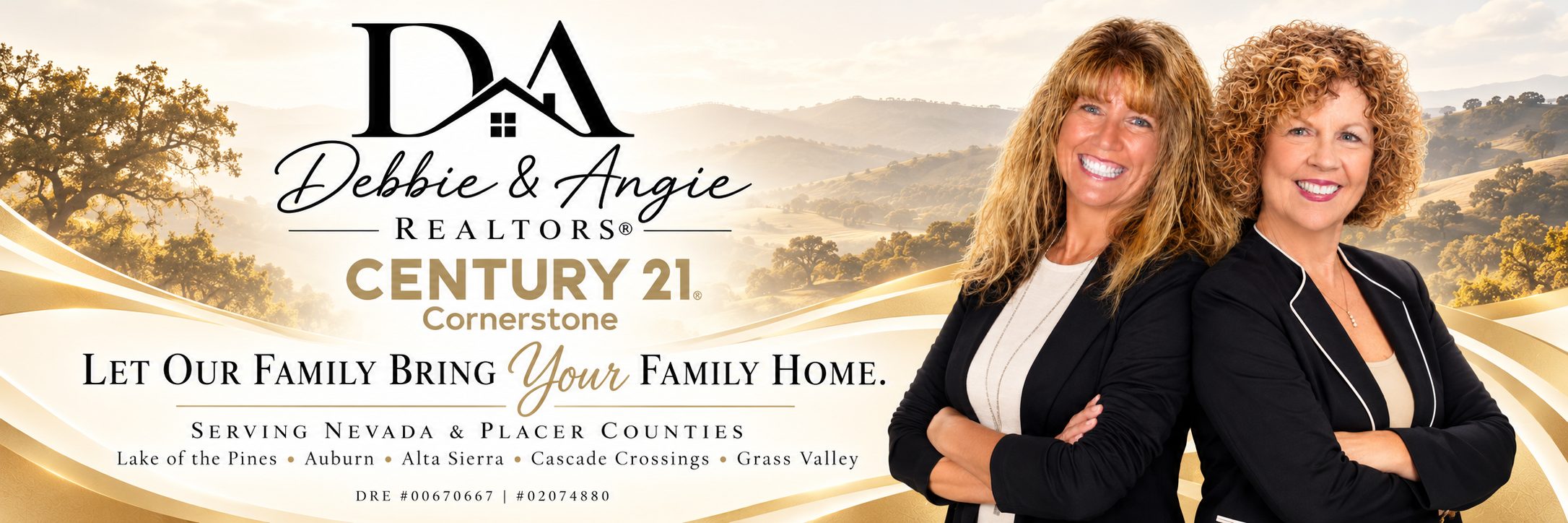 Debbie & Angie Luxury Real Estate Banner